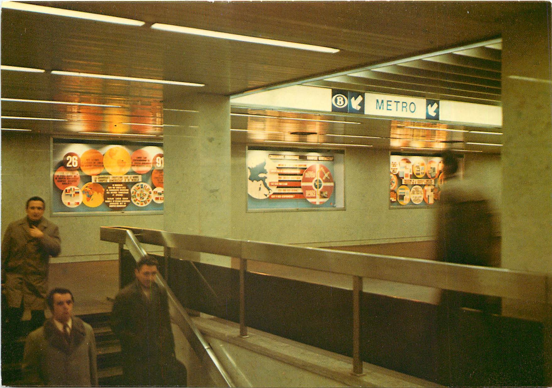 CPM Bruxelles Schuman Metro