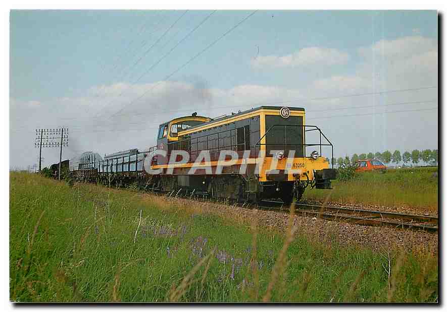 CPM Gourvillers-Pithiviers-le-Viel (45) Ligne de Pithiviers a Orleans-les-Aubrais
