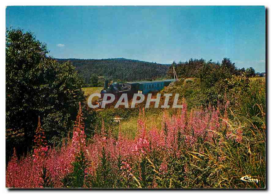 CPM Ardeche Touristique C'est un petit train departemental