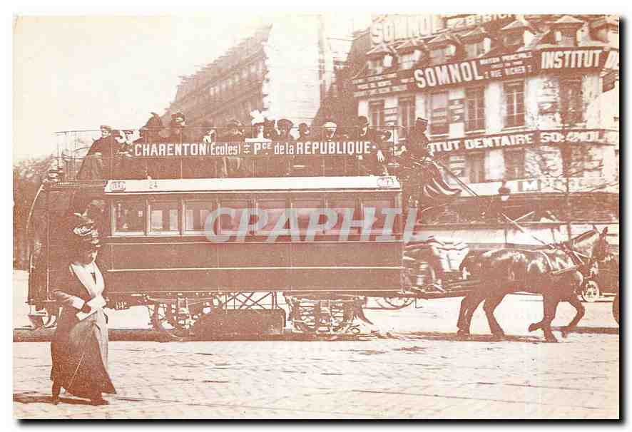 CPM Tramway a chevaux