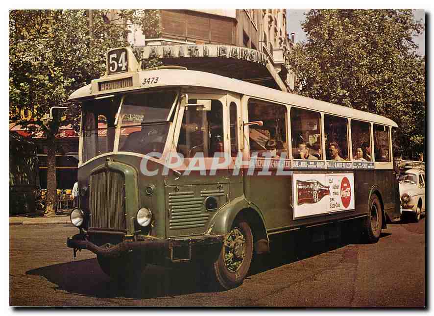CPM Paris Autobus Renault TN4 H