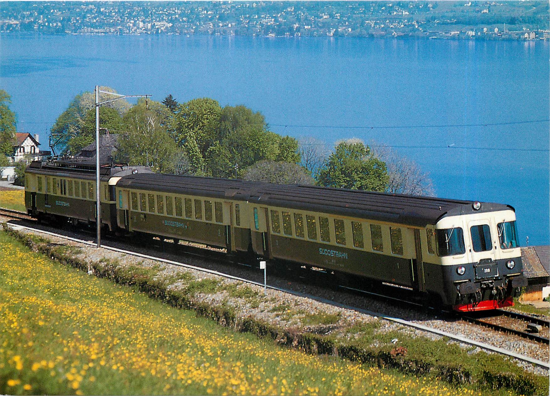 CPM 3teiliger Pendelzug zwischen Waedenswil und Burghalden