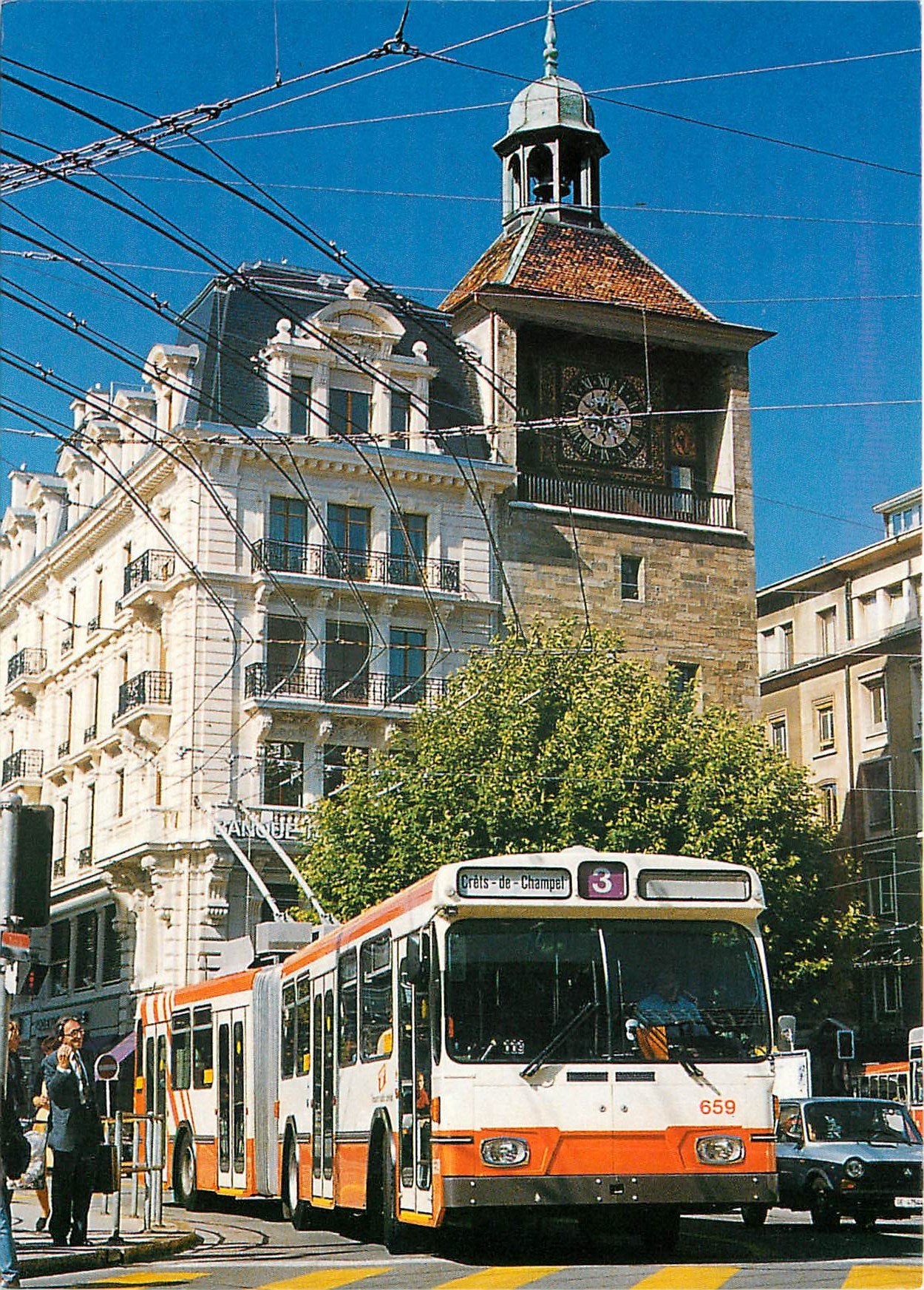 CPM Geneve Gelenktrolleybus Nr. 659 (1982)