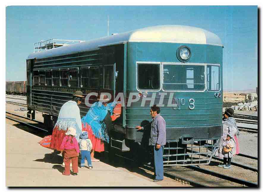 CPM State Railways of Bolivia (ENFE) western section diesel railcar No.3