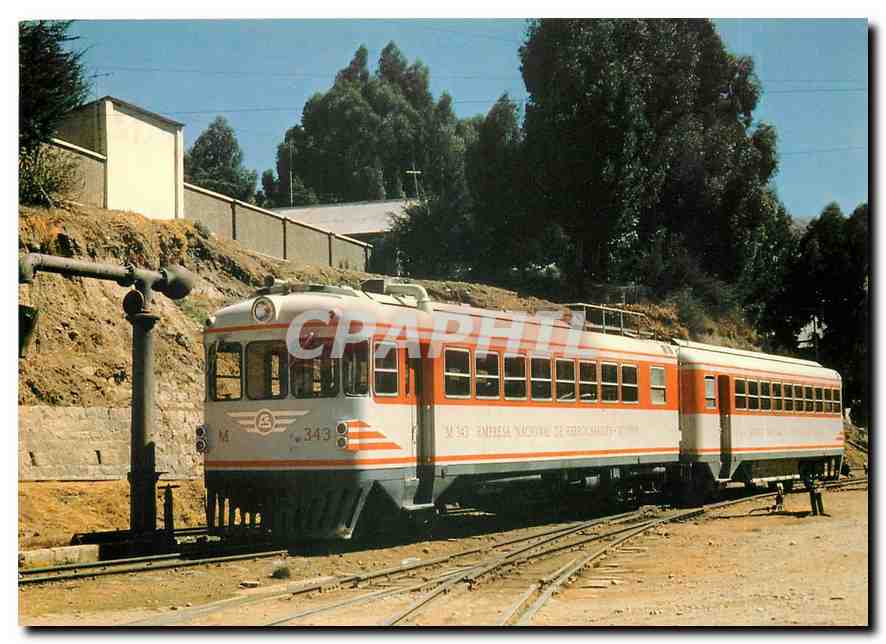 CPM State Railways of Bolivia (ENFE) western section double railcar No.343