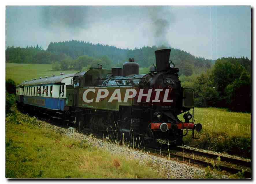 CPM BLV steam-locomotive 378.32 on July 18th 1982 near Blaibach/Regen Valley