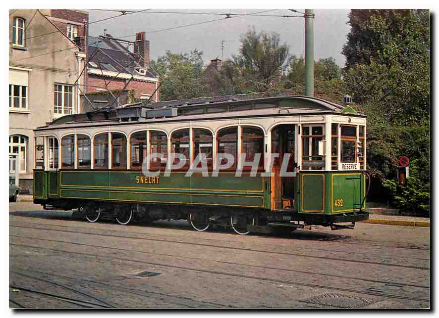 CPM Motrice 432 (Franco-Belge 1911)