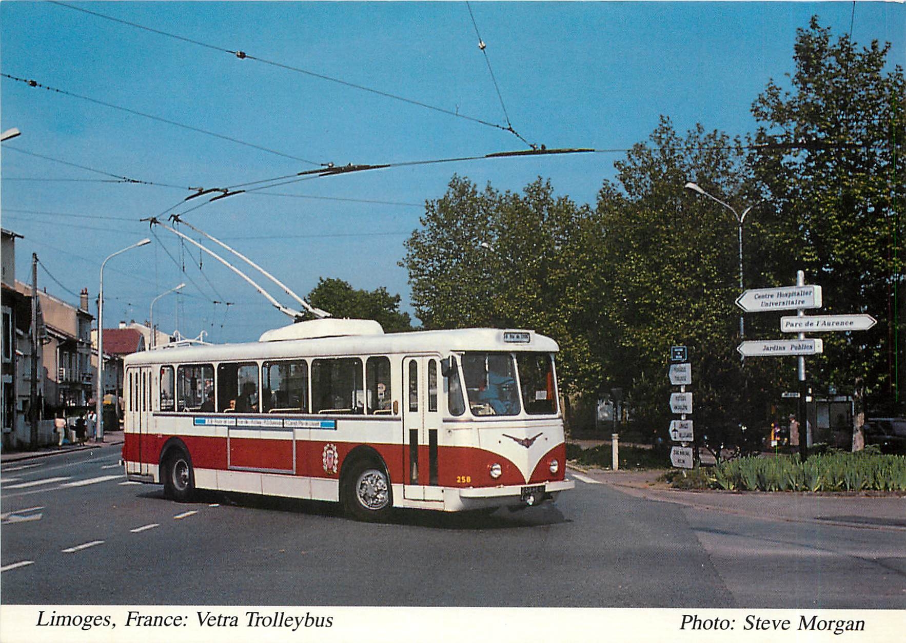 CPM Limoges France: Vetra Trolleybus