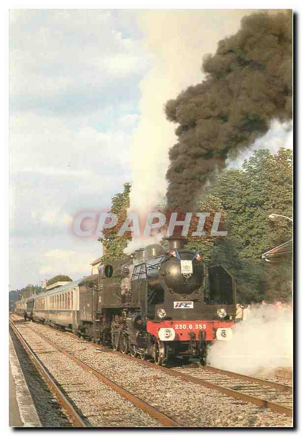 CPM Locomotive 230 G 353 au depot de Noisy-le-Sec