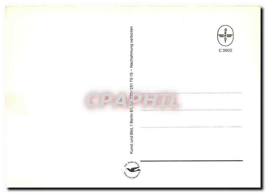 CPM Gruss aus Berlin — Rückseite