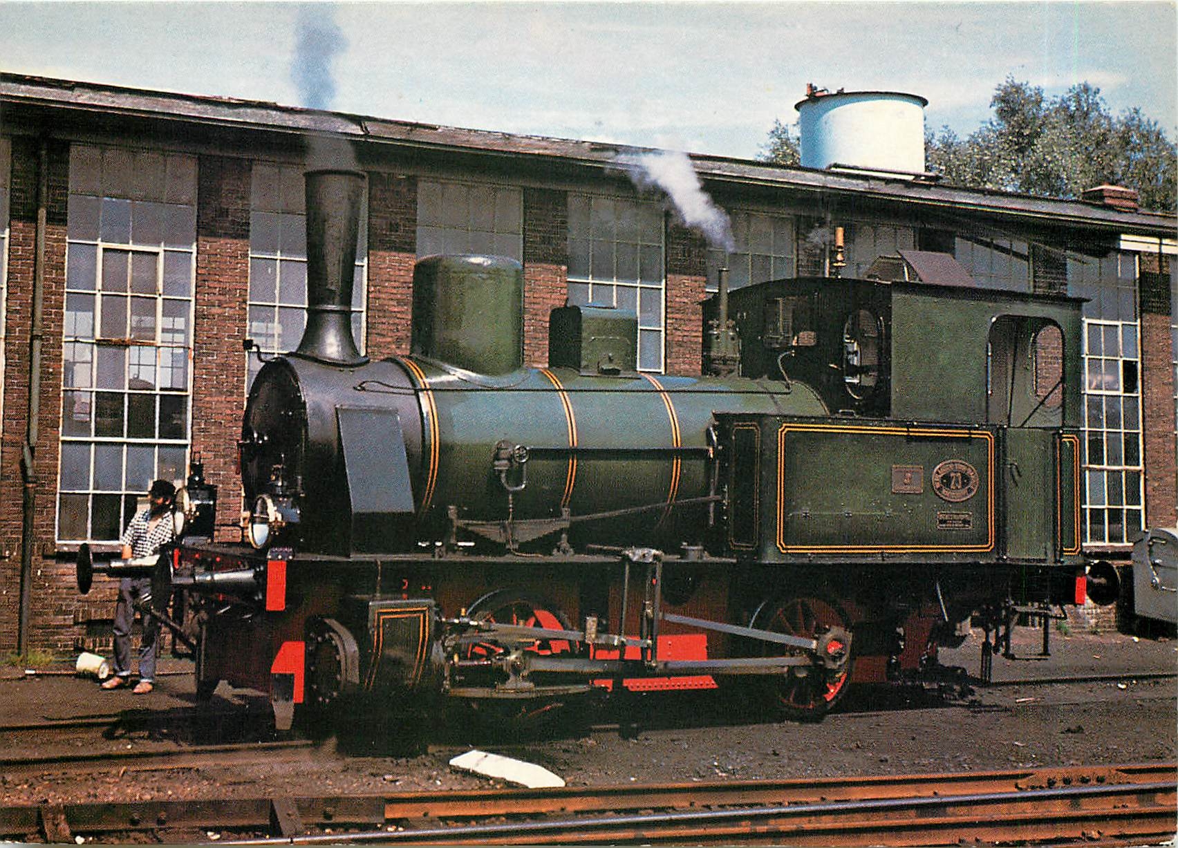 CPM Train Loc 23 ex Westlandsche Stoomtram te Hoorn