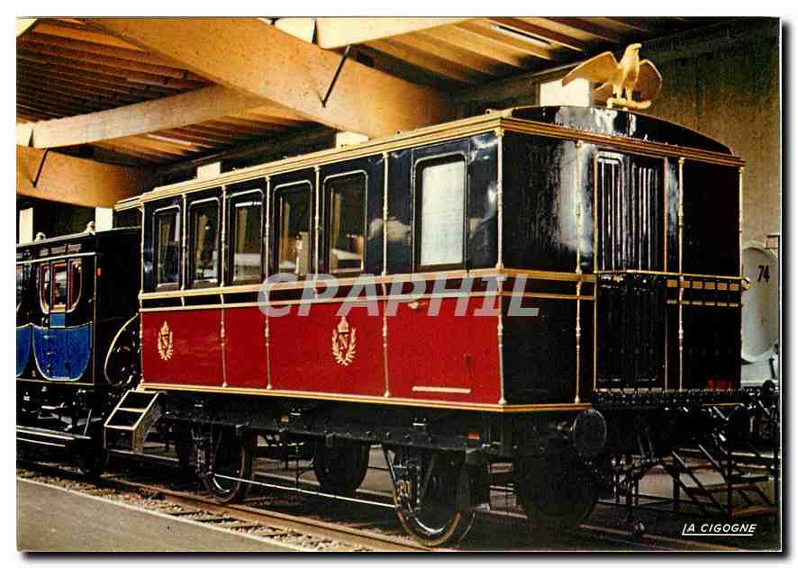 CPM Voiture-salon des Aides de Camp Train Imperial P.O. (1856)