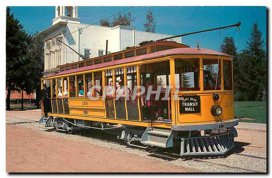 CPM San Jose Railroads Trolley Car Number 129