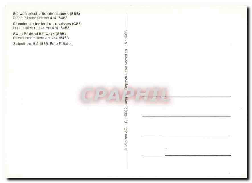CPM Electric locomotive 243 922 — Verso