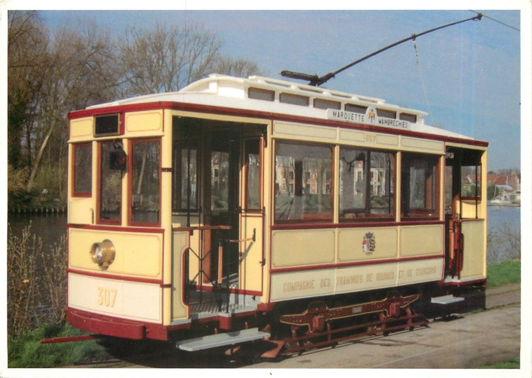 CPM Tramways de Roubai-Tourcoing Motrice No.507 de 1906