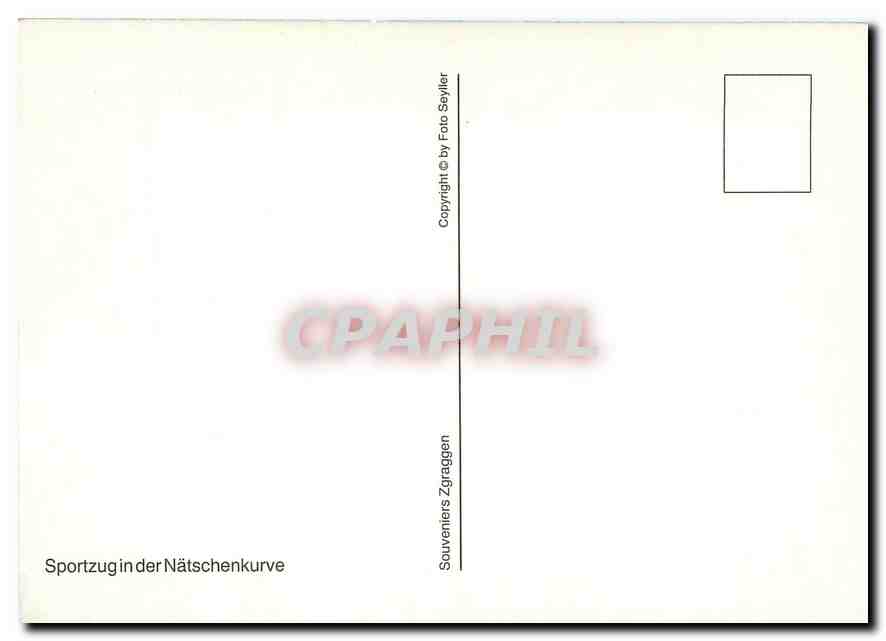 CPM Sportzug in der Naetschenkurve — Verso
