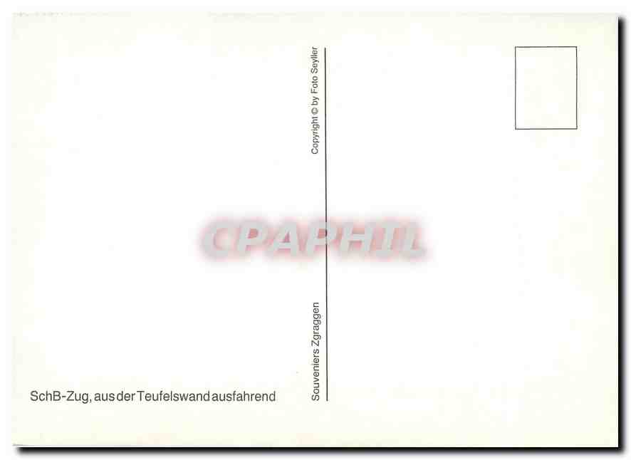 CPM SCB-Zug aus der Teufelswand ausfahrend — Verso
