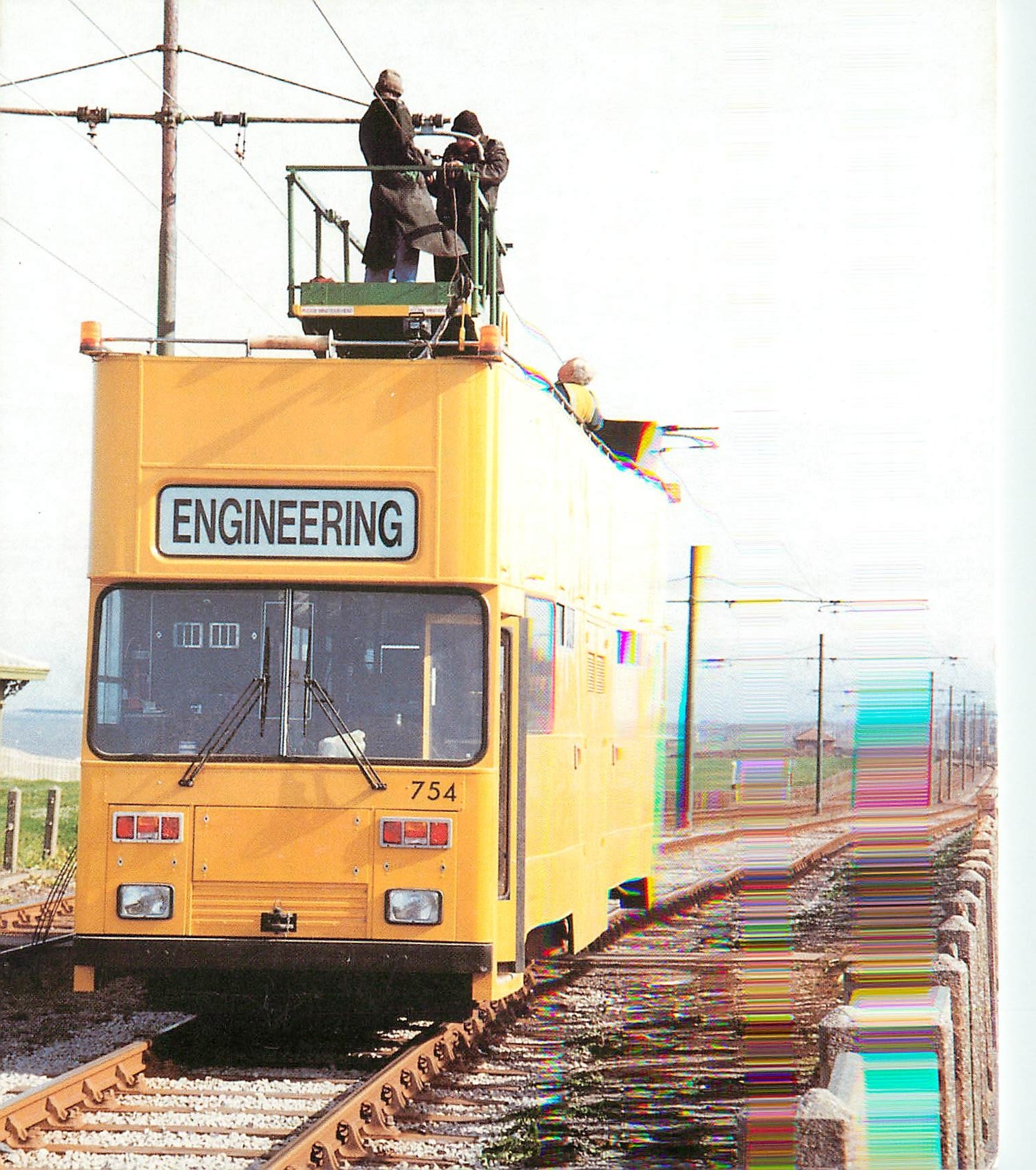CPM Blackpool Tarnsport Engineering Car No. 754