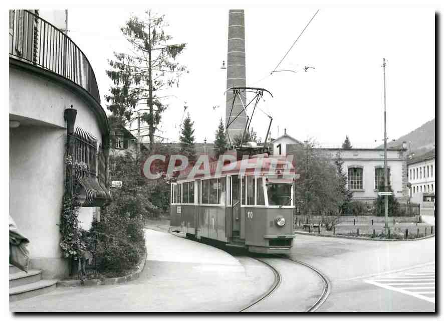 CPM Lucerne Be 4/4 110 a Kriens. 12.6.1956