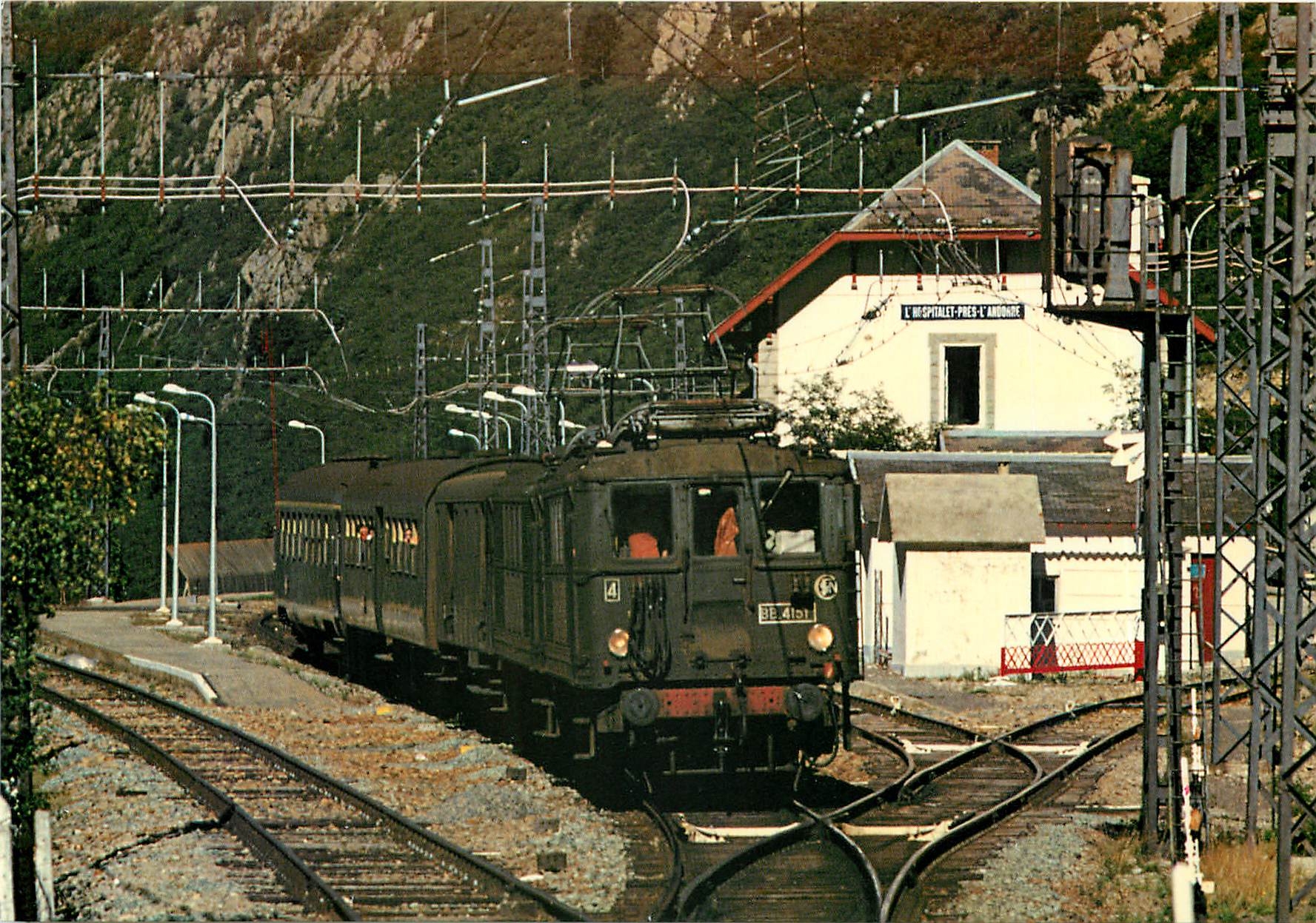 CPM Un train Toulouse