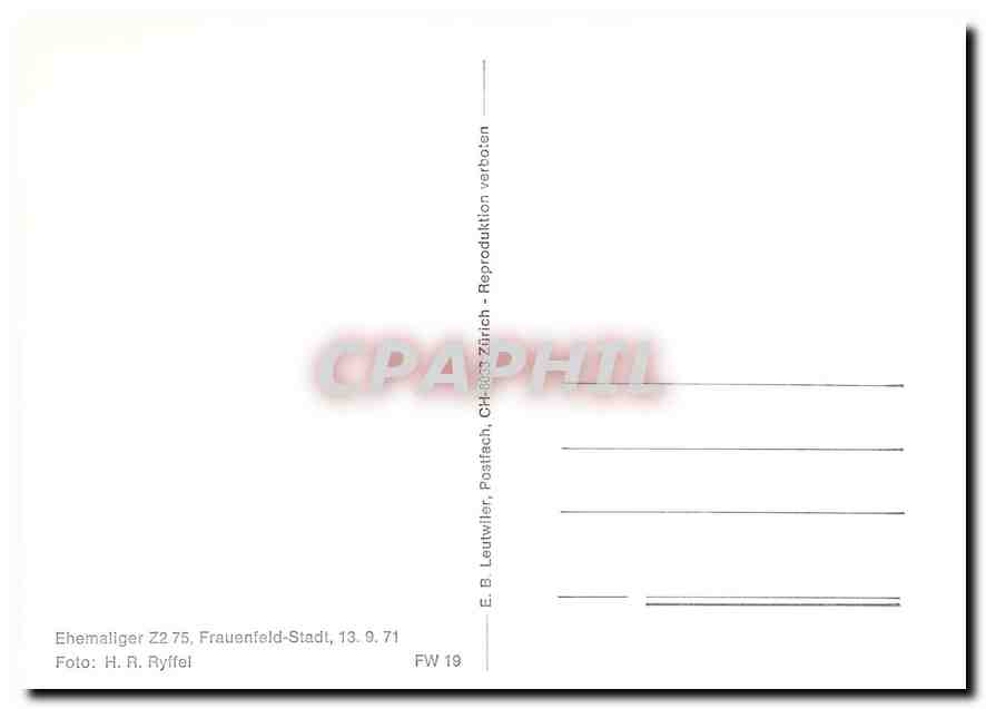 CPM Ebemaliger Z2 75 — Verso