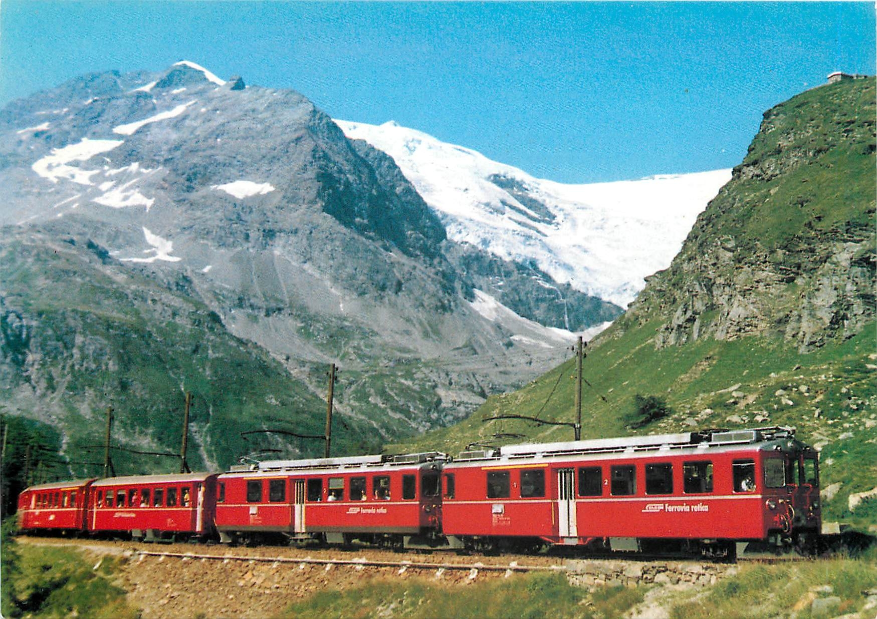 CPM Alp Gruem 2091m Sassal Masone Bernina Express