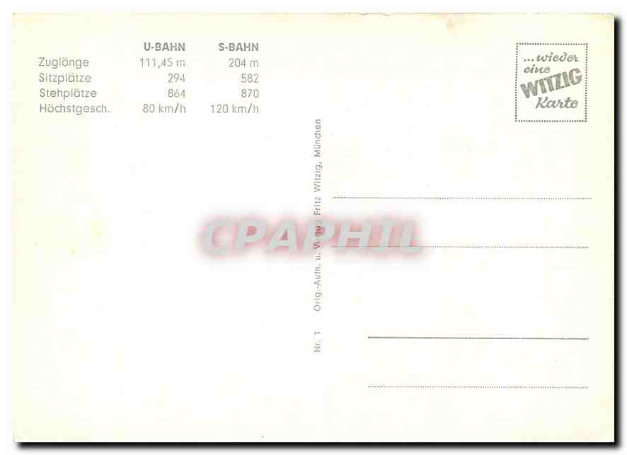 CPM Olympiastadt Muenchen — Verso