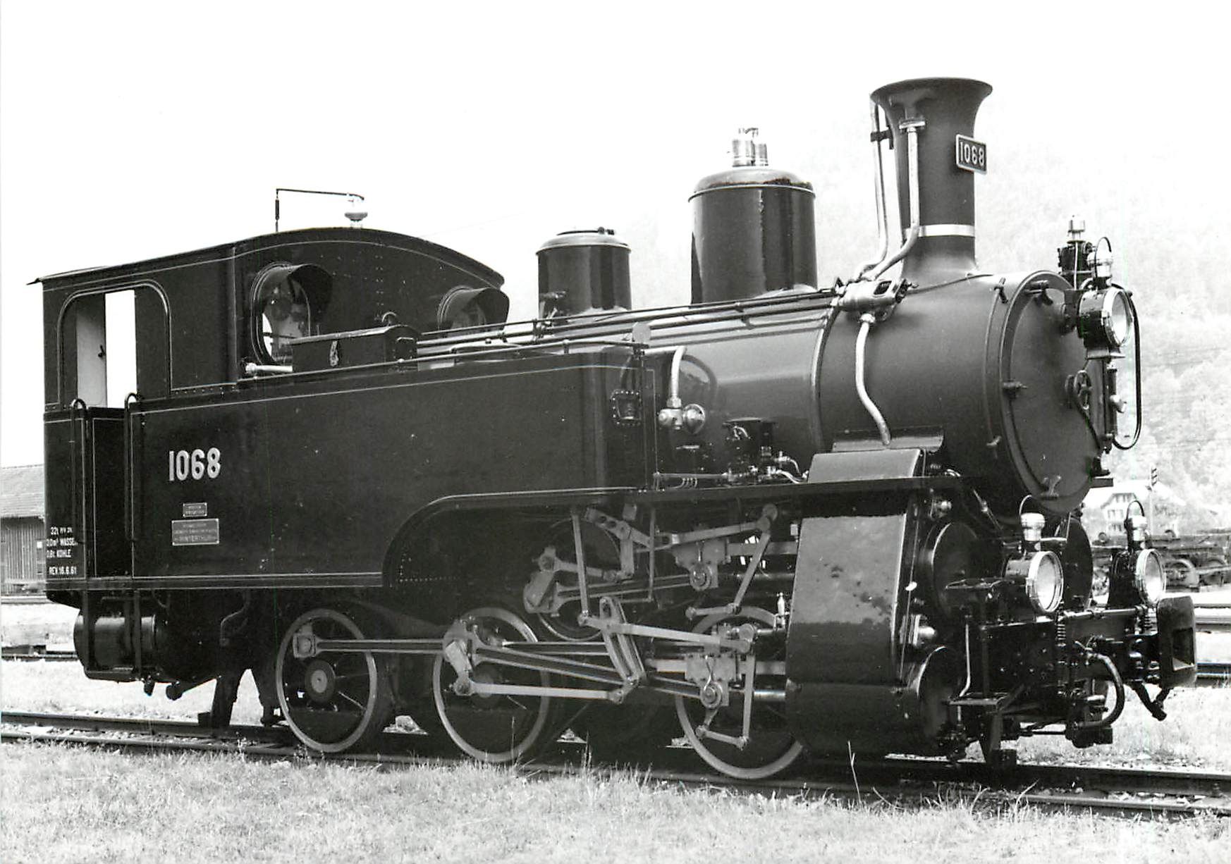 CPM SBB-CFF Bruenig Schmalspur/voie etroite HG 3/3 1051-1068