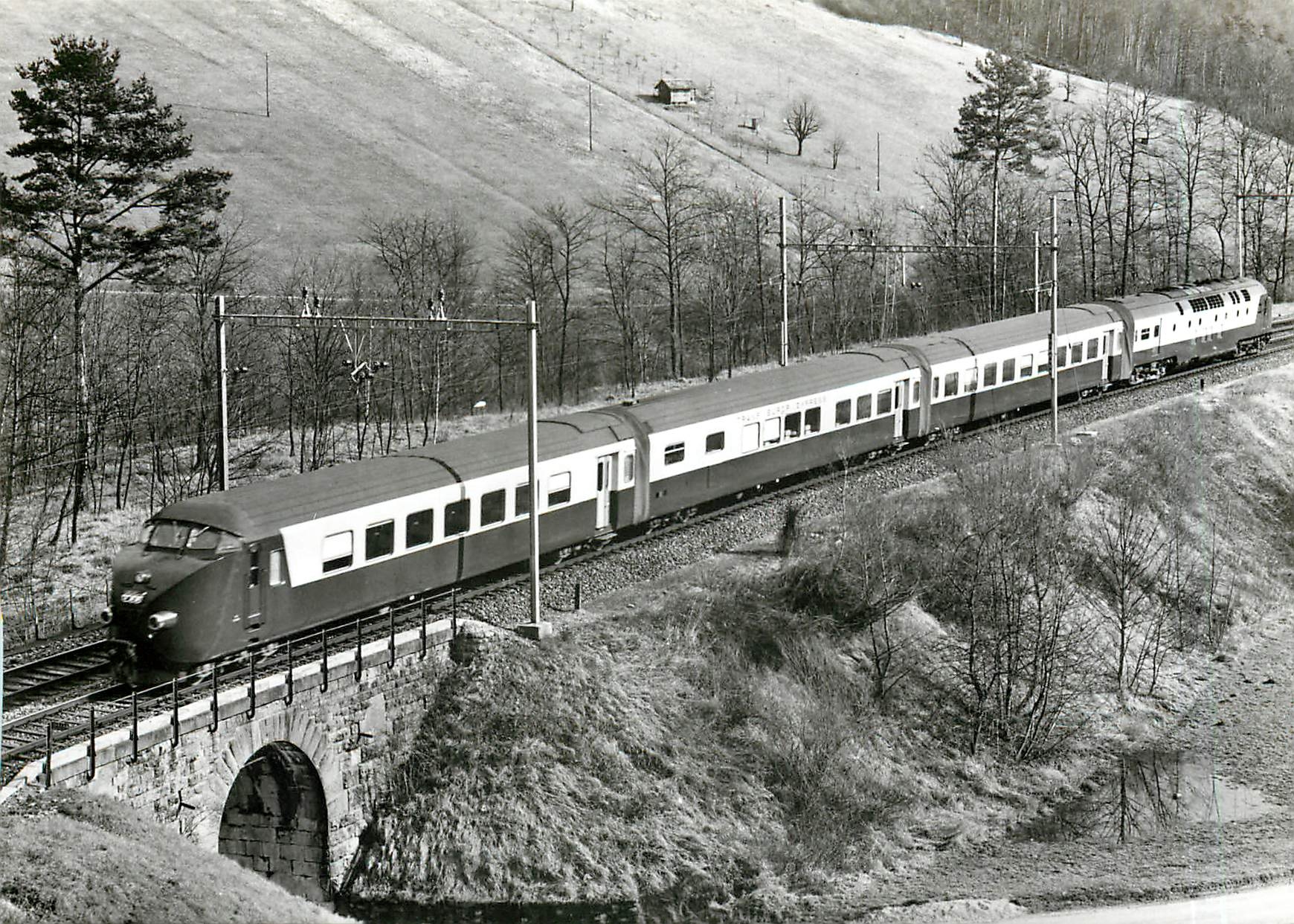 CPM SBB-CFF TEE RAm 501-502 1957