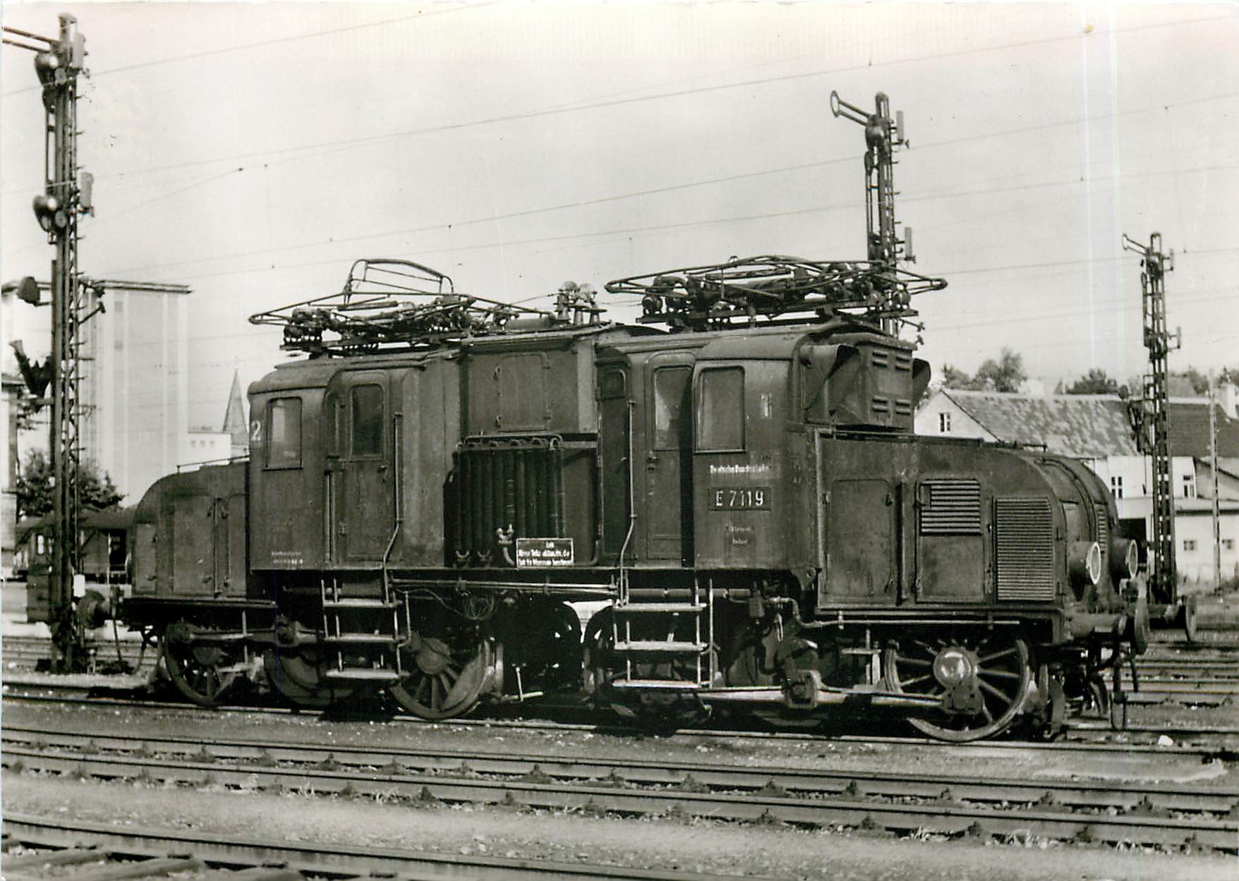 CPM Deutsche Bundesbahn Gueterzug-lokomotive E 71 19