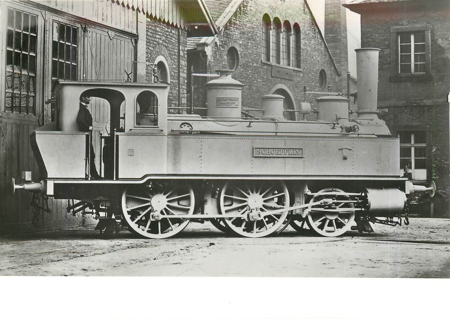CPM Badische Staatseisenbahnen Personenzug-lokomotive Vb Nr.61 ''Schoepflin''