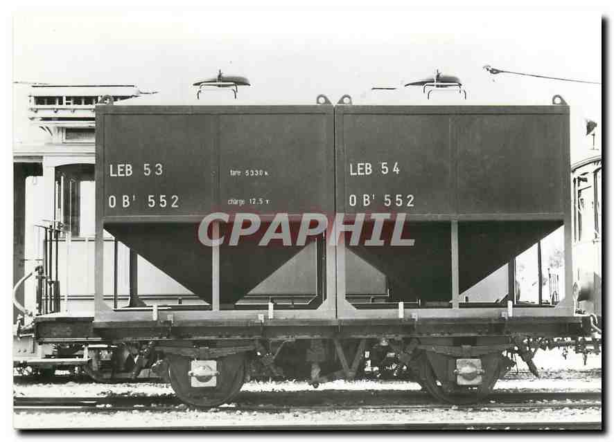 CPM Laussane-Echallens-Bercher OB1 552 (1961) wagon pour cereales