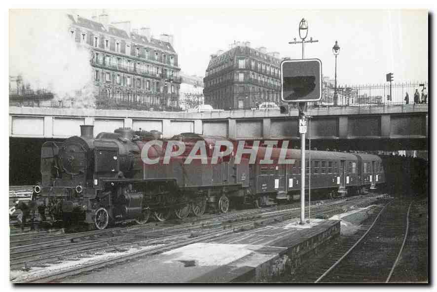 CPM St Lazare 1964. Locomotive Mikado 141 TD