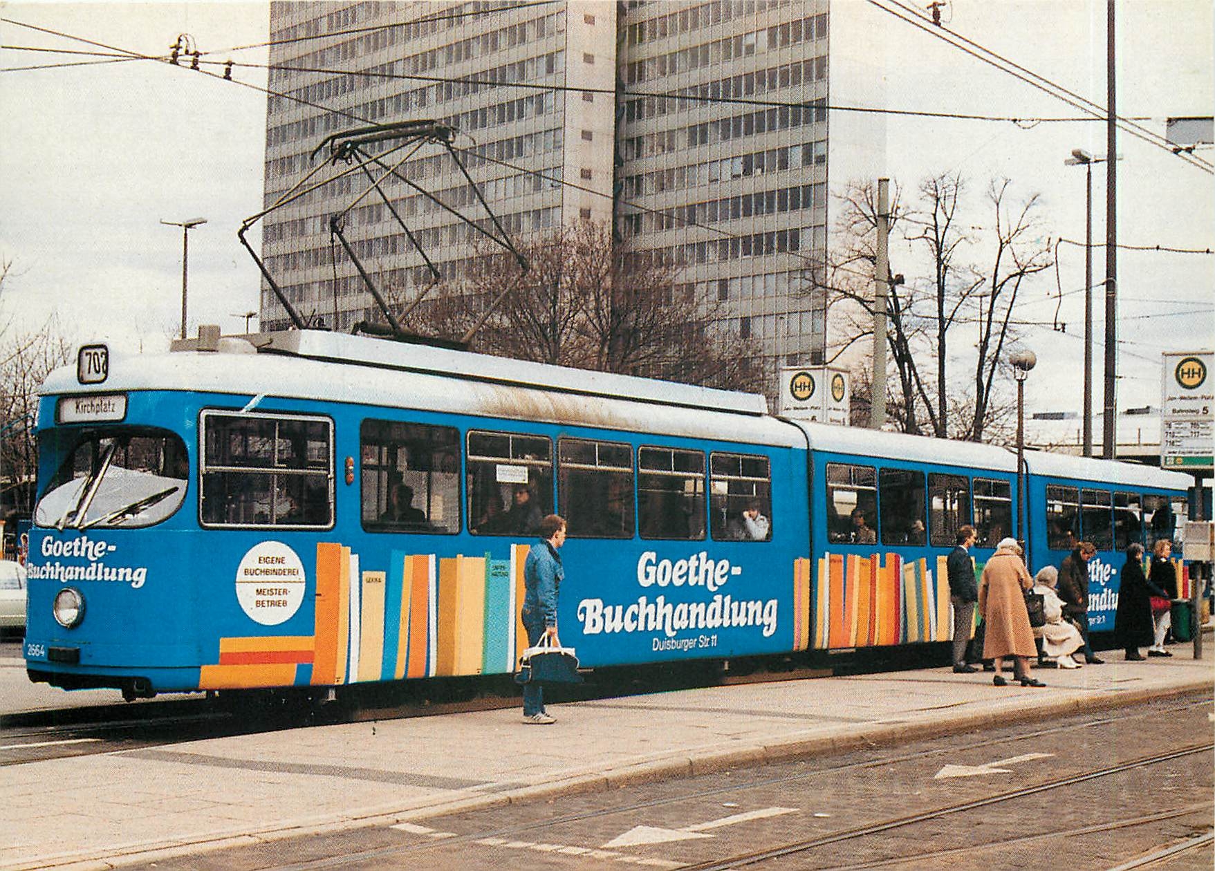 CPM Reklamestrassenbahnen Tw 2664