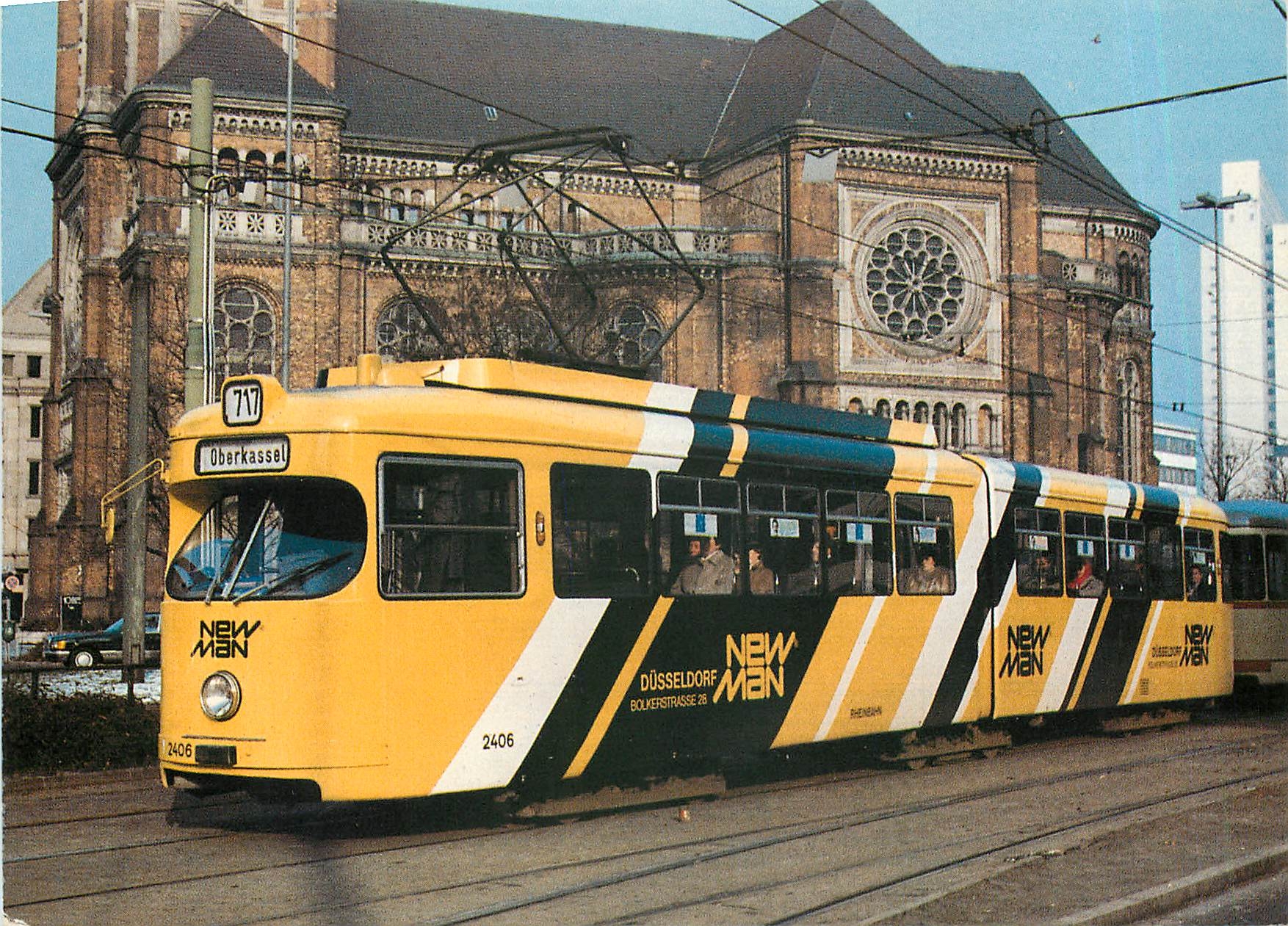 CPM Reklamestrassenbahnen Tw 2406