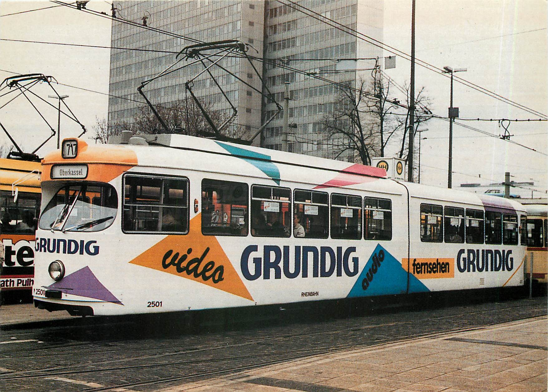 CPM Reklamestrassenbahnen Tw 2501