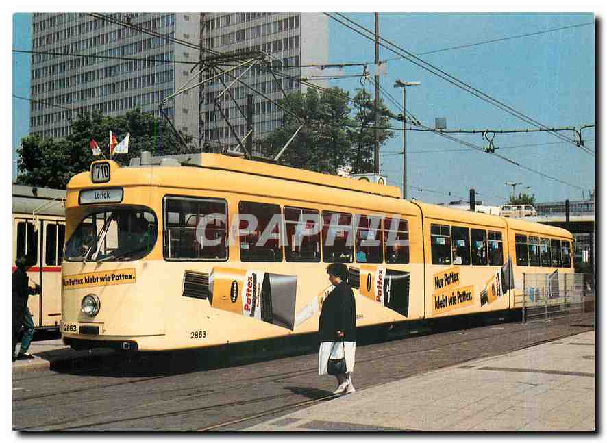 CPM Reklamestrassenbahnen Tw 2863