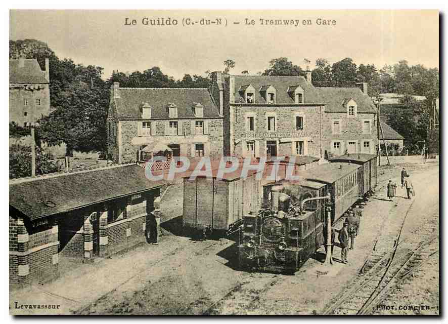 CPM Blanc-Misseron en gare du Guildo