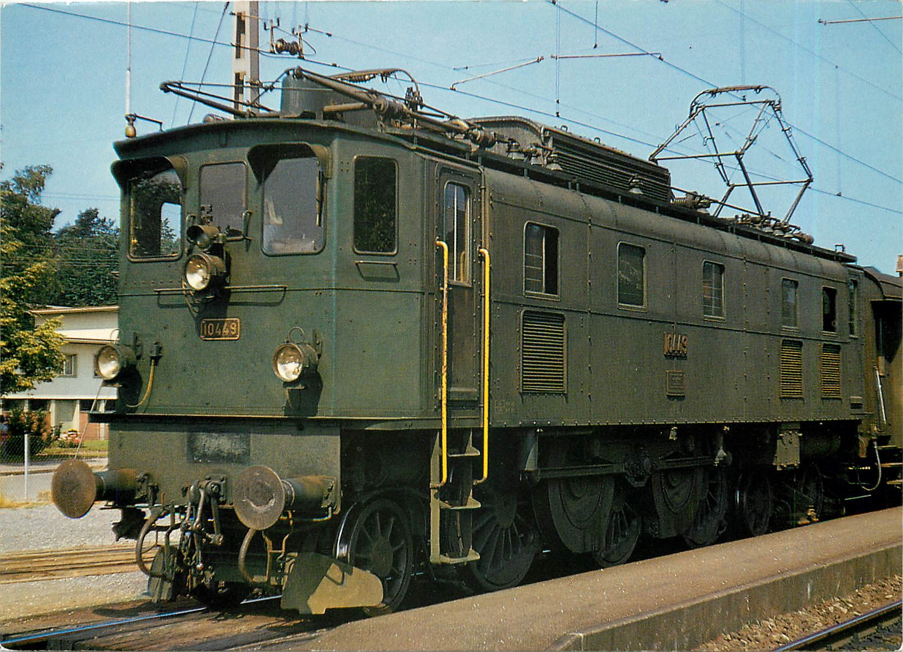 CPM Swiss Federal Railways (SBB) Electric express locomotive Ae 3/6 II 10449
