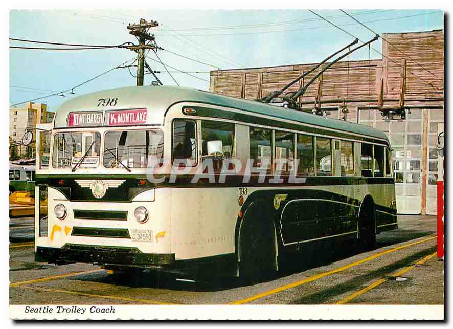CPM Seattle Trolley Coach No. 795