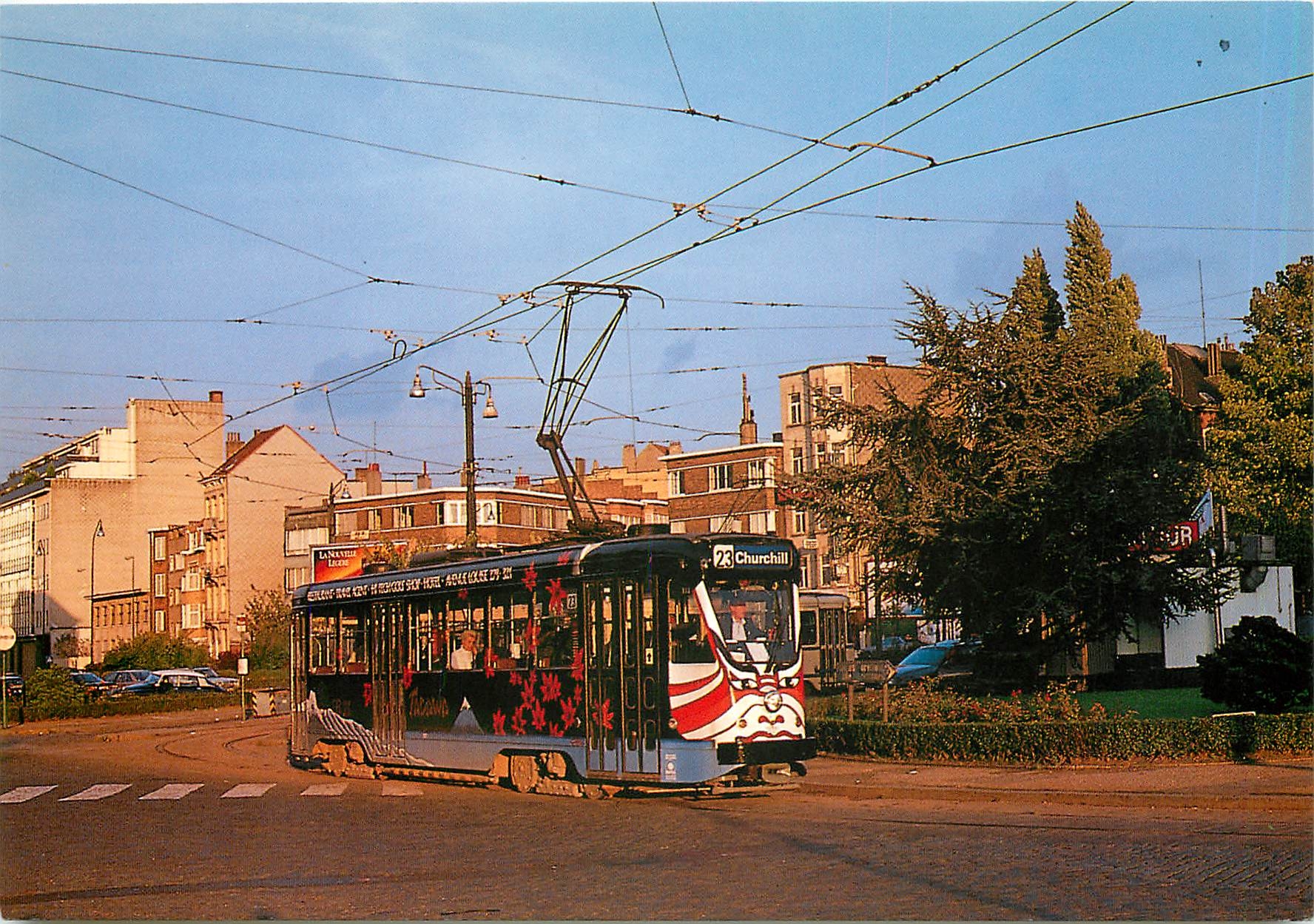 CPM Ligne 23. Place Pr. Elisabeth plein