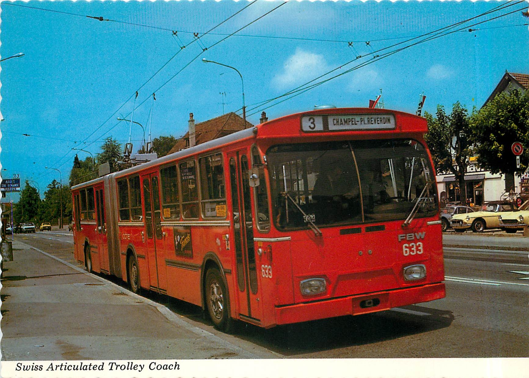 CPM Swiss Articulated Trolley Coach