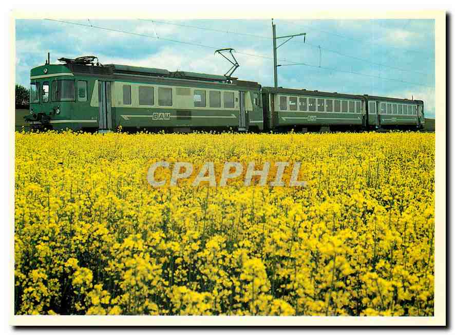 CPM Be 4/4 12 B4 62 et Bt 52 pres de Reverolle