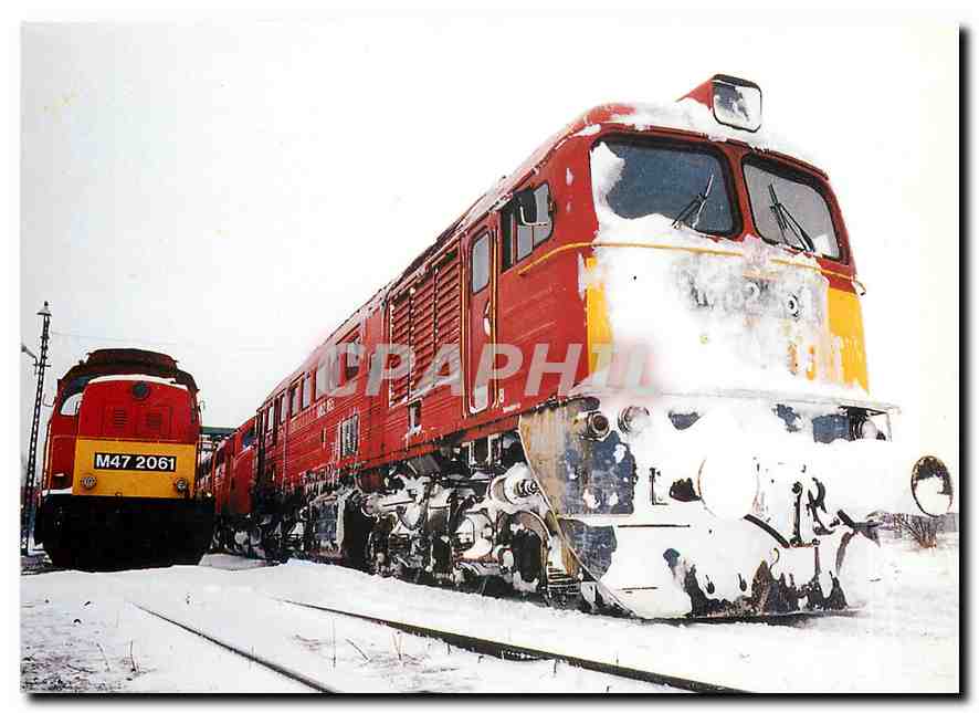 CPM Diesellokomotiven der MAV Nr. M62 165 und Nr. M47 2061 im Heizhaus Tapolca
