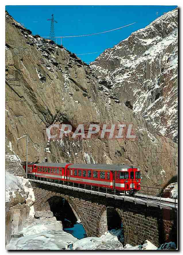CPM Furka-Oberal[ Bahn in der Schoellenen