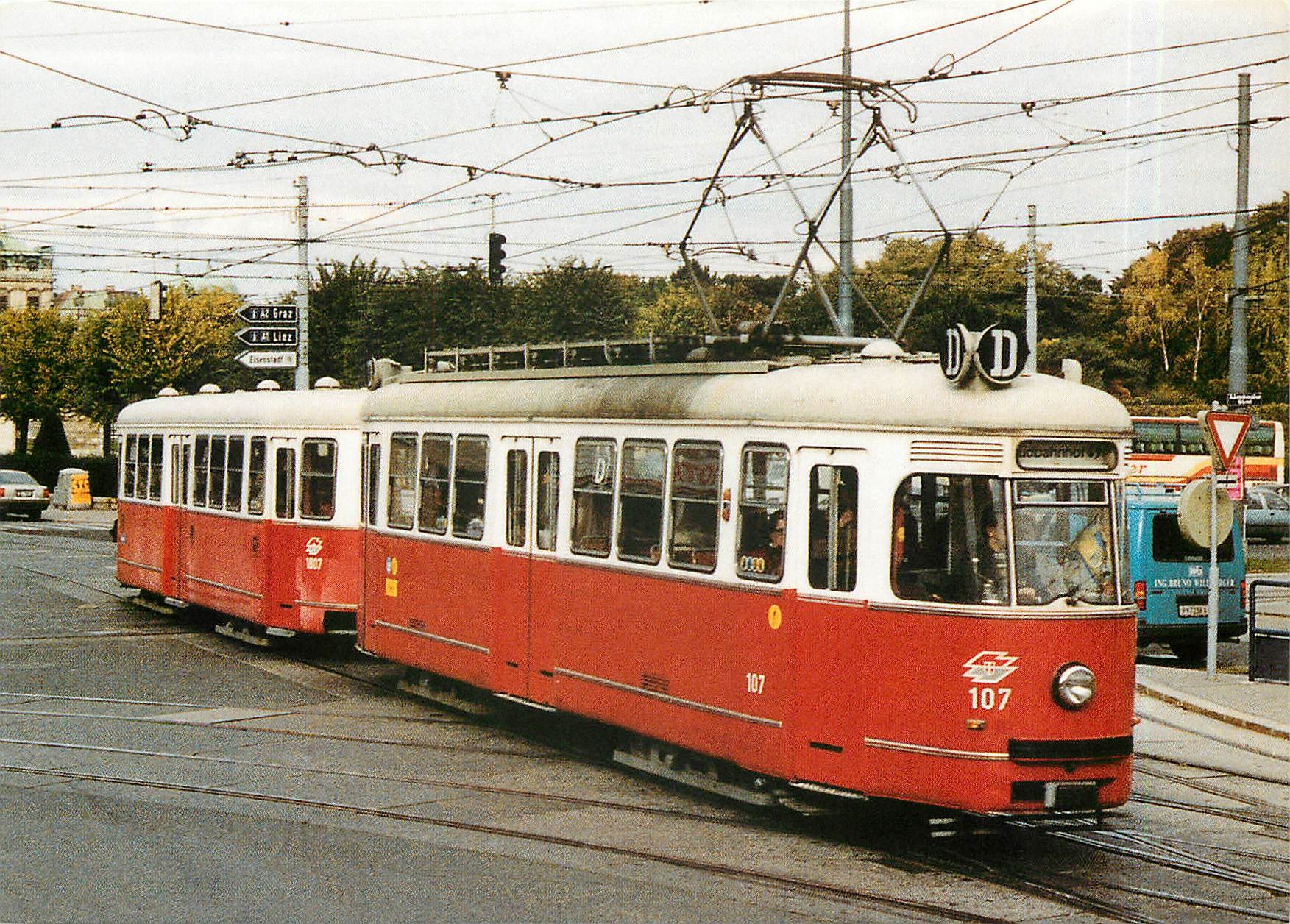 CPM Wiener Stadtwerke - Verkehrsbetriebe Linie D: Suedbahnhof-Nussdorf