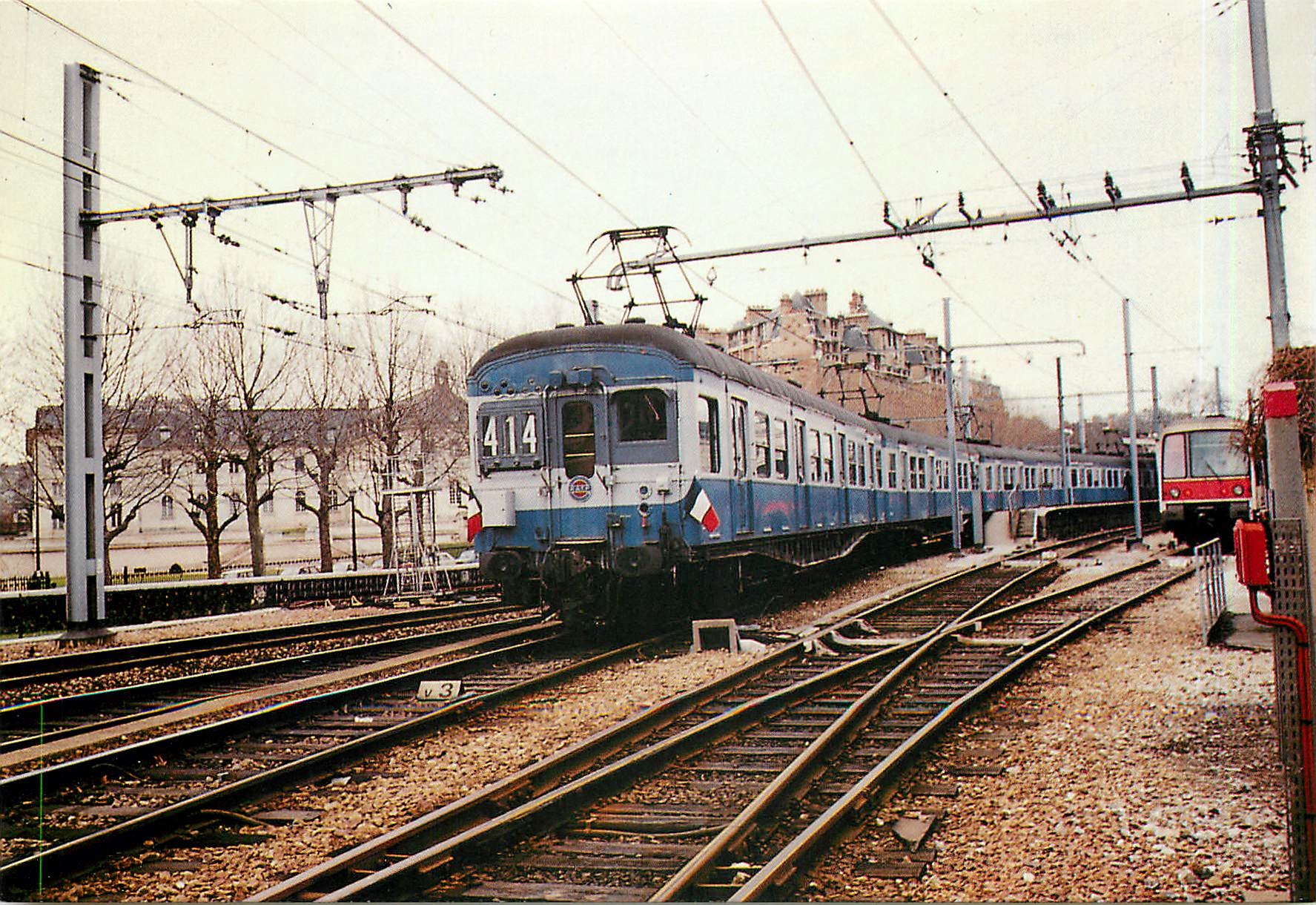 CPM R.A.T.P. Ligne B de Gare du Nord a St Remy-les-Chevreuse