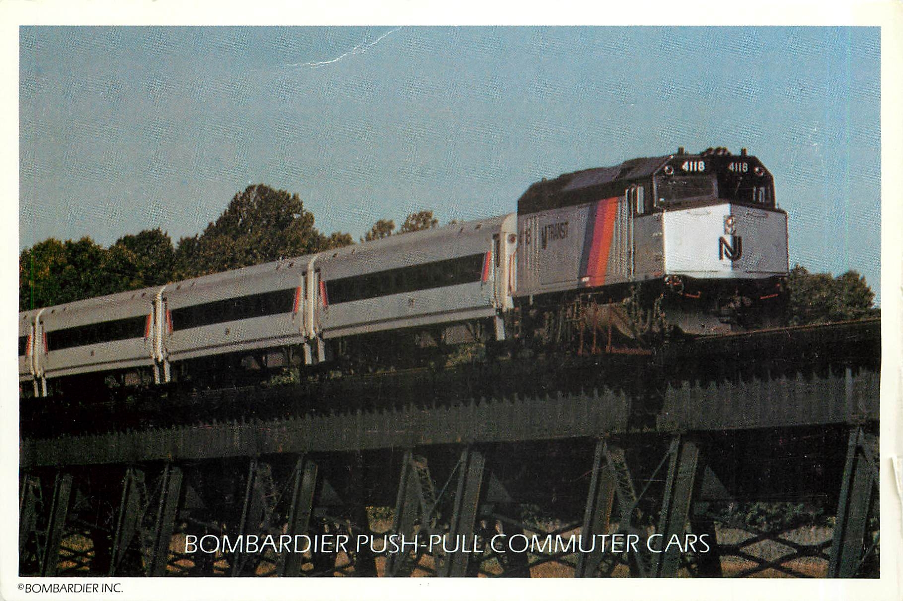 CPM Bombardier Push-Pull Commuter Cars