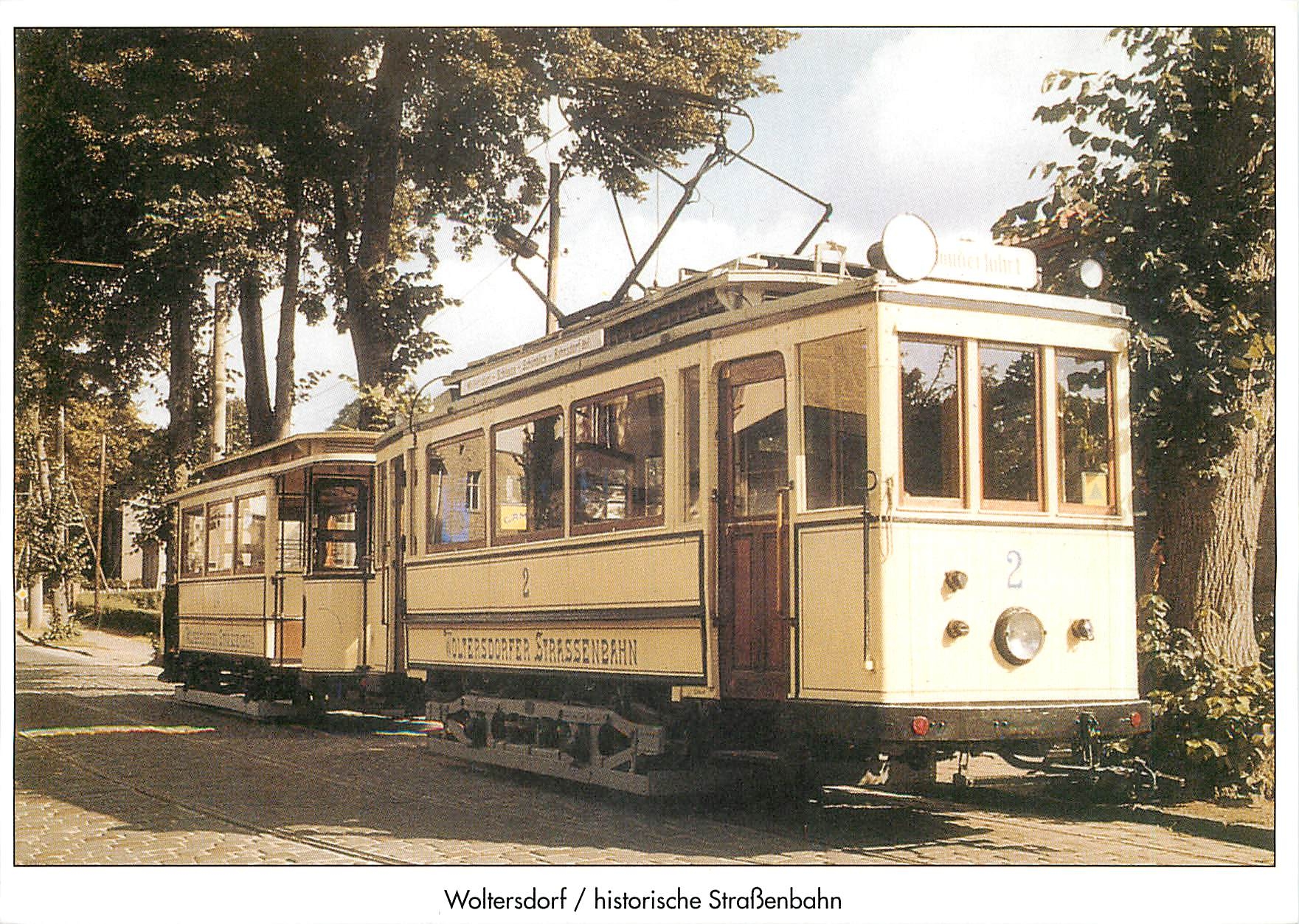 CPM Woltersdorf / historische Strassenbahn