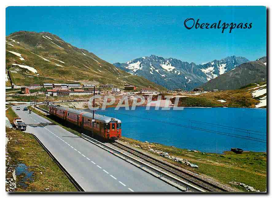 CPM Oberalppass 2048m mit Calmot und Piz Maler